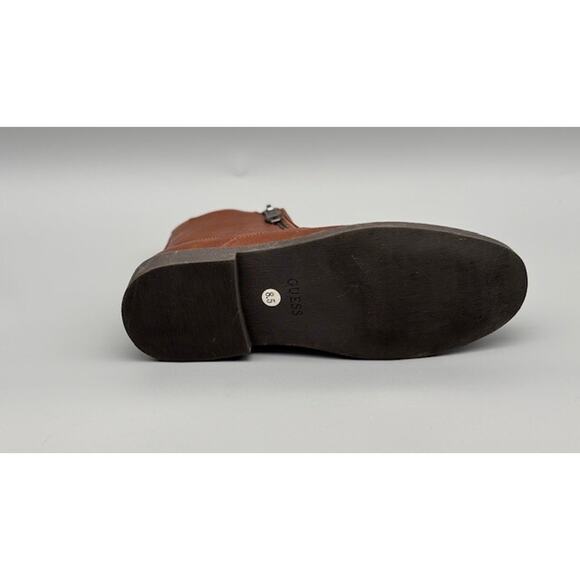 EUC Mens sz. 8.5 brown Guess ankle chelsea boots w/zipper NO ORIGINAL PACKAGING - Picture 15 of 16